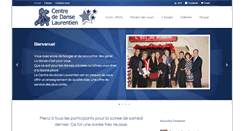 Desktop Screenshot of centrededanselaurentien.com